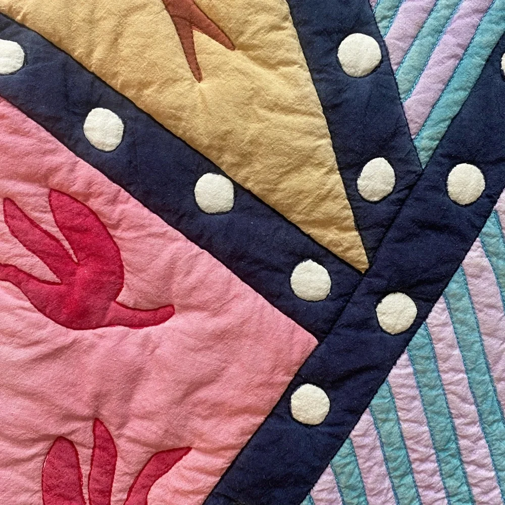 Vintage Couture‎ Colorblock Quilted Vest - Picture 4 of 16